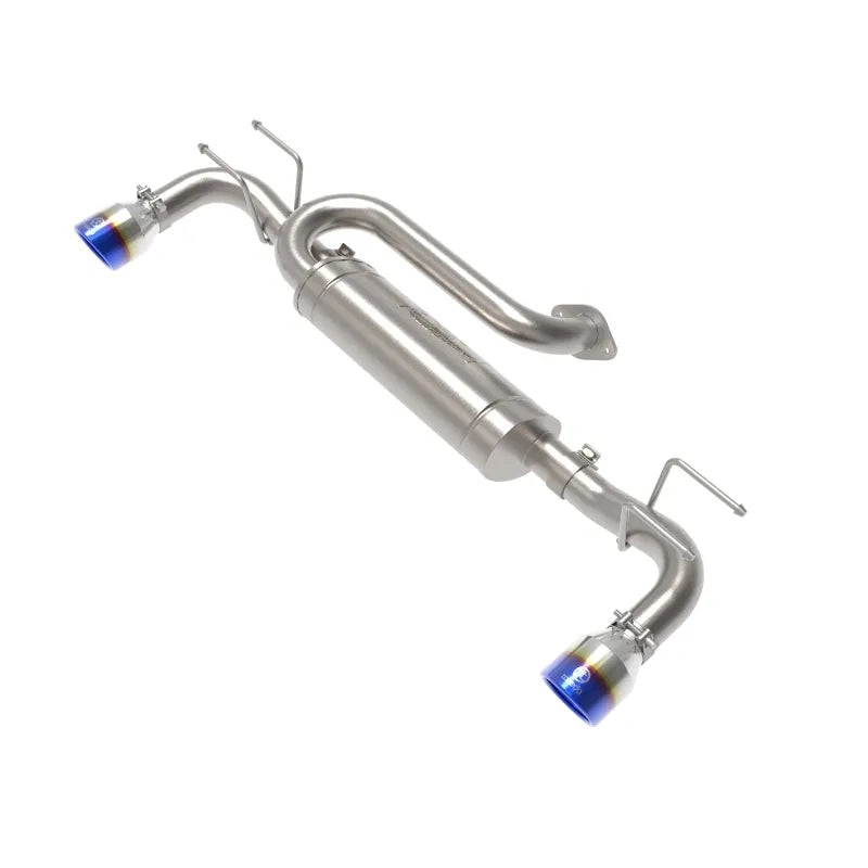 aFe blue axle-back exhaust