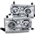ANZO headlights detail