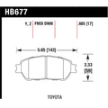 Hawk Performance auto part detail