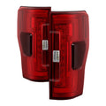 SPYDER tail light installed view