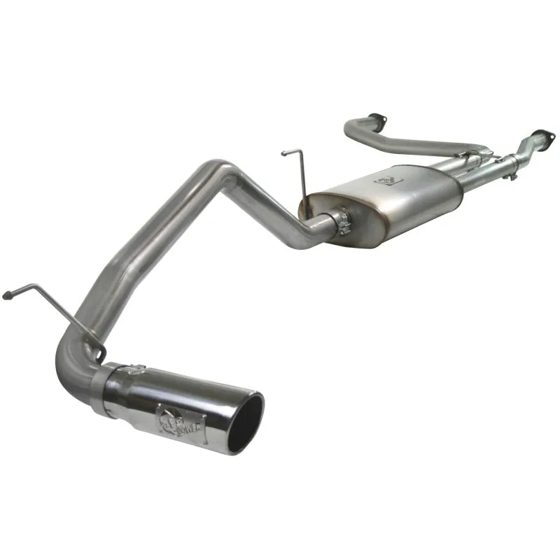 aFe polished cat-back exhaust