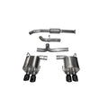 CORSA Performance cat-back exhaust detail