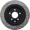 Stoptech auto part close-up