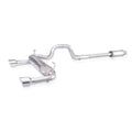 Stainless Works cat-back exhaust installed view