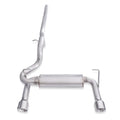 Stainless Works cat-back exhaust close-up