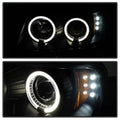 SPYDER headlights installed view