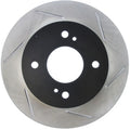 Stoptech auto part close-up