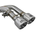 aFe muffler installed view