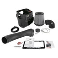 aFe cold air intake installed view