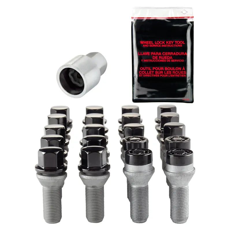 McGard black hardware kit