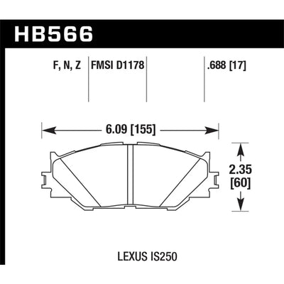 Hawk Performance auto part