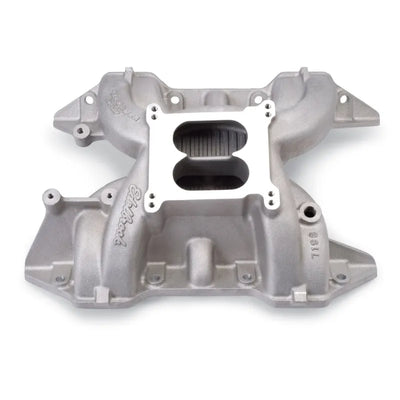 Edelbrock polished auto part
