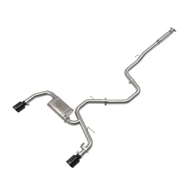 aFe black cat-back exhaust
