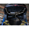aFe cat-back exhaust detail