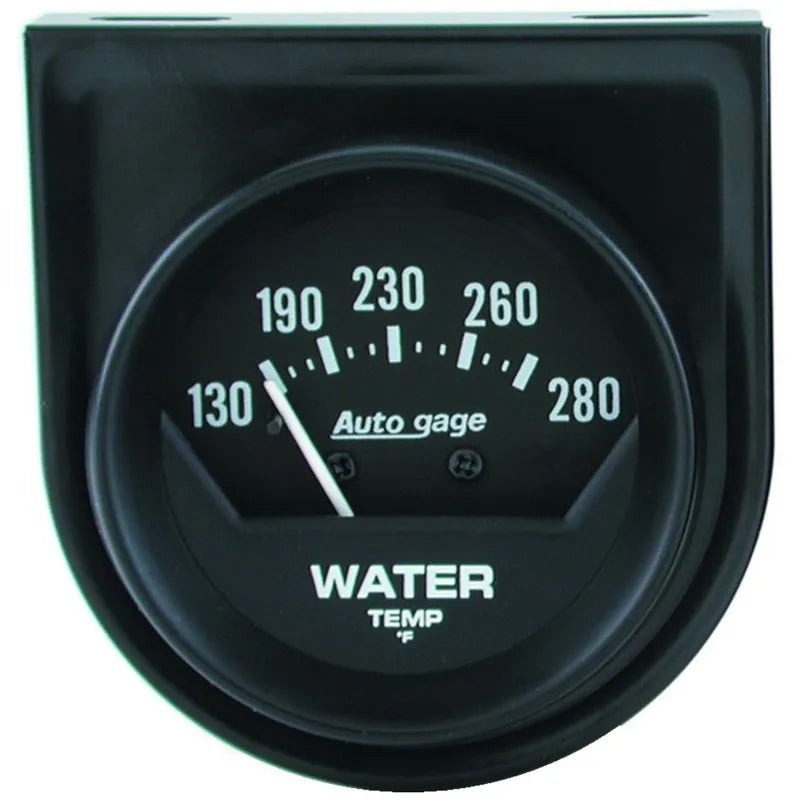 AutoMeter black gauge