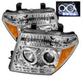 SPYDER headlights close-up