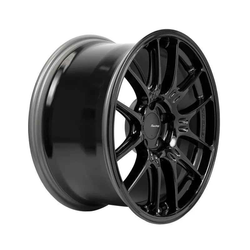 Enkei black auto part