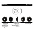 Stoptech auto part close-up