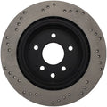 Stoptech auto part close-up