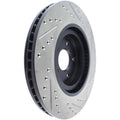 Stoptech auto part close-up