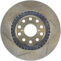 Stoptech auto part close-up