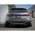 aFe cat-back exhaust installed view