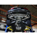 aFe cat-back exhaust close-up