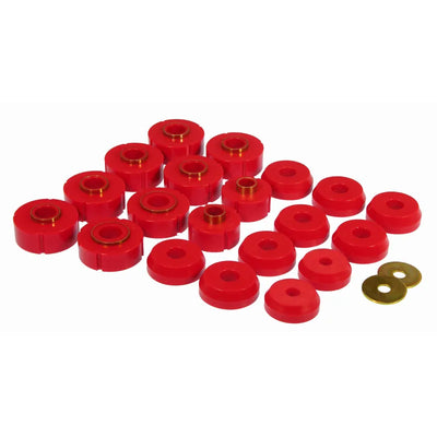 Prothane red auto part