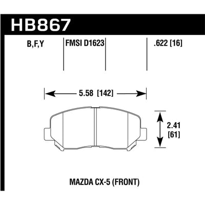 Hawk Performance auto part