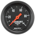 AutoMeter exhaust detail