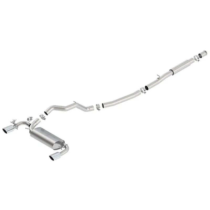 Ford Racing polished cat-back exhaust