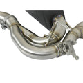 aFe axle-back exhaust detail