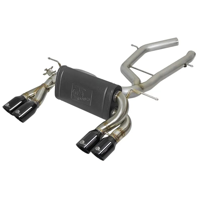 aFe black axle-back exhaust