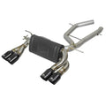 aFe black axle-back exhaust