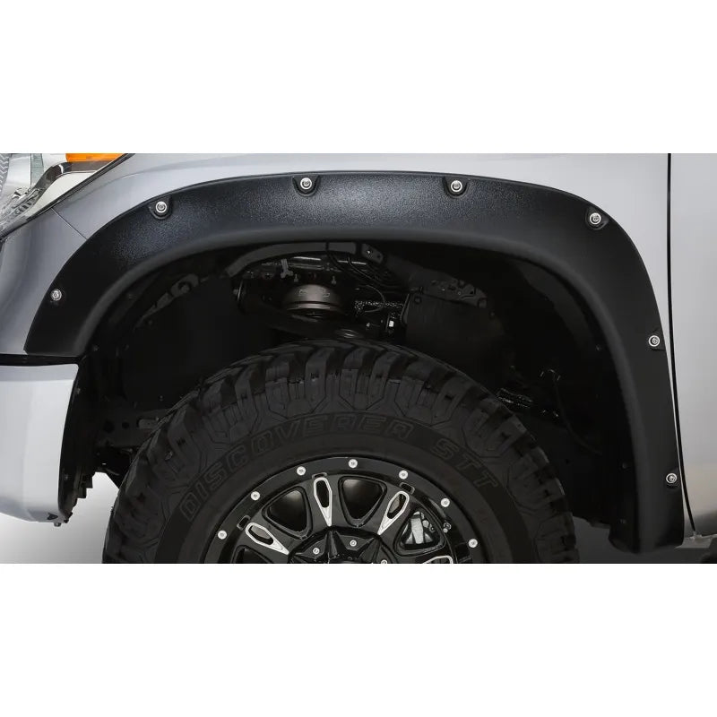 Stampede red fender flares