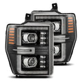 AlphaRex black headlights
