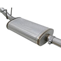 aFe cat-back exhaust detail