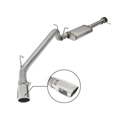 aFe polished cat-back exhaust