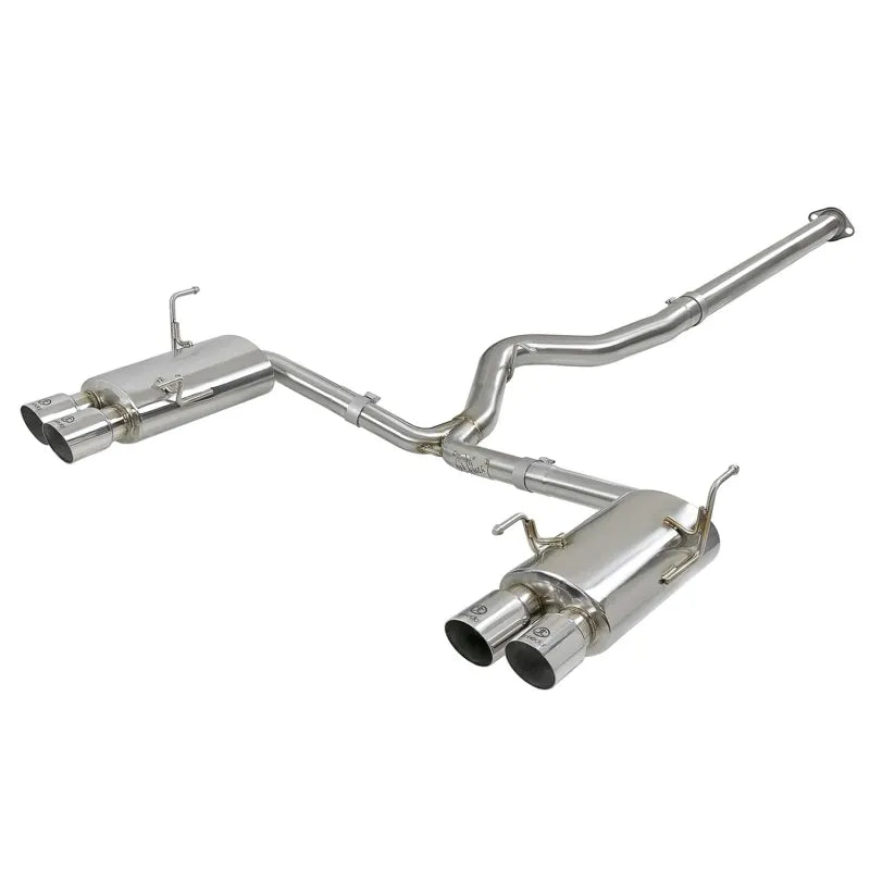 aFe polished cat-back exhaust