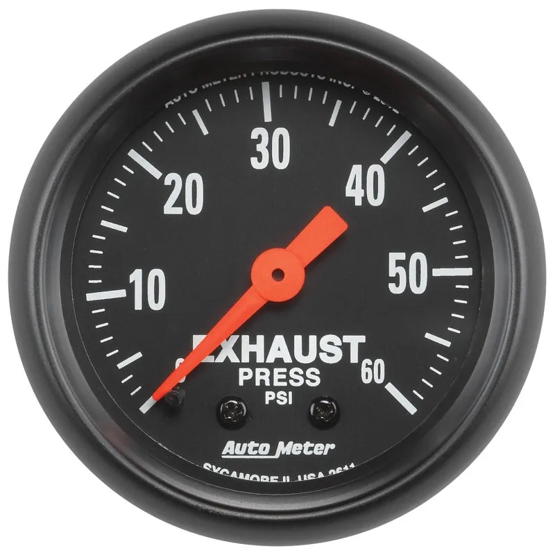 AutoMeter exhaust