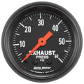 AutoMeter exhaust detail