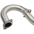 aFe axle-back exhaust installed view