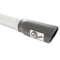 aFe cat-back exhaust close-up
