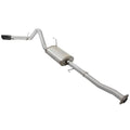 aFe cat-back exhaust detail
