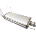 aFe cat-back exhaust detail