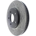 Stoptech auto part installed view