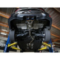 aFe cat-back exhaust installed view