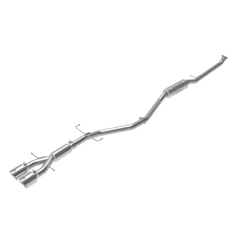 aFe polished cat-back exhaust