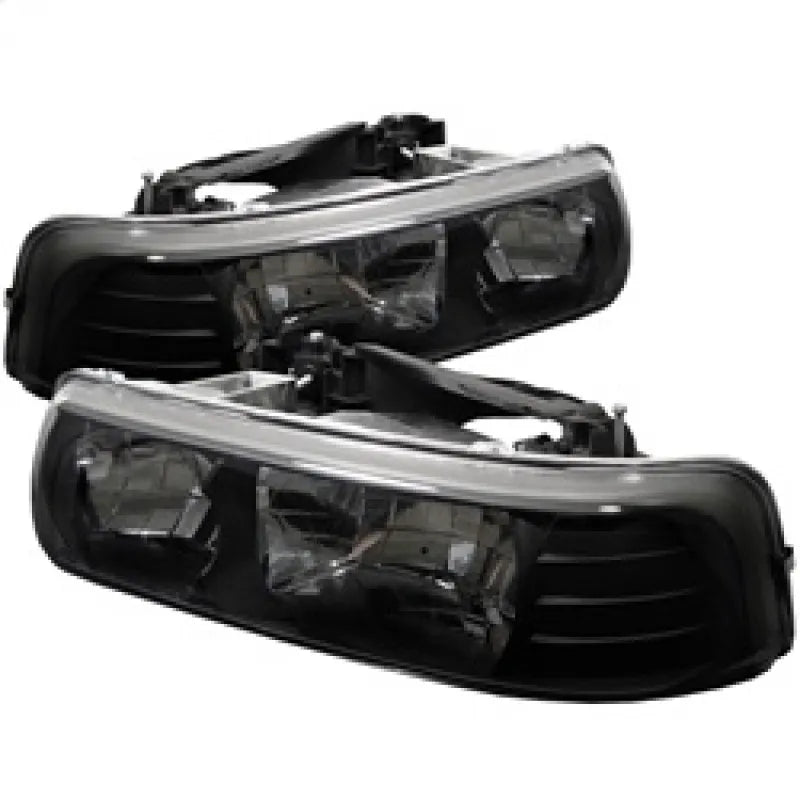 SPYDER silver headlights