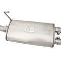 aFe cat-back exhaust detail